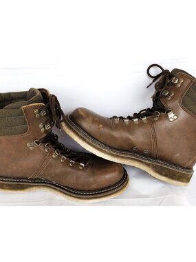 Simms Freestone Fly Fishing Boots Brown Size 13